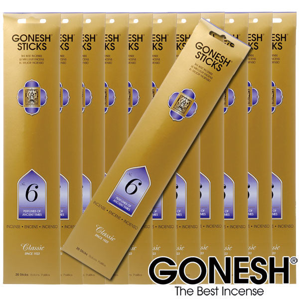 GONESH ガーネッシュ No.6 お香 スティック
