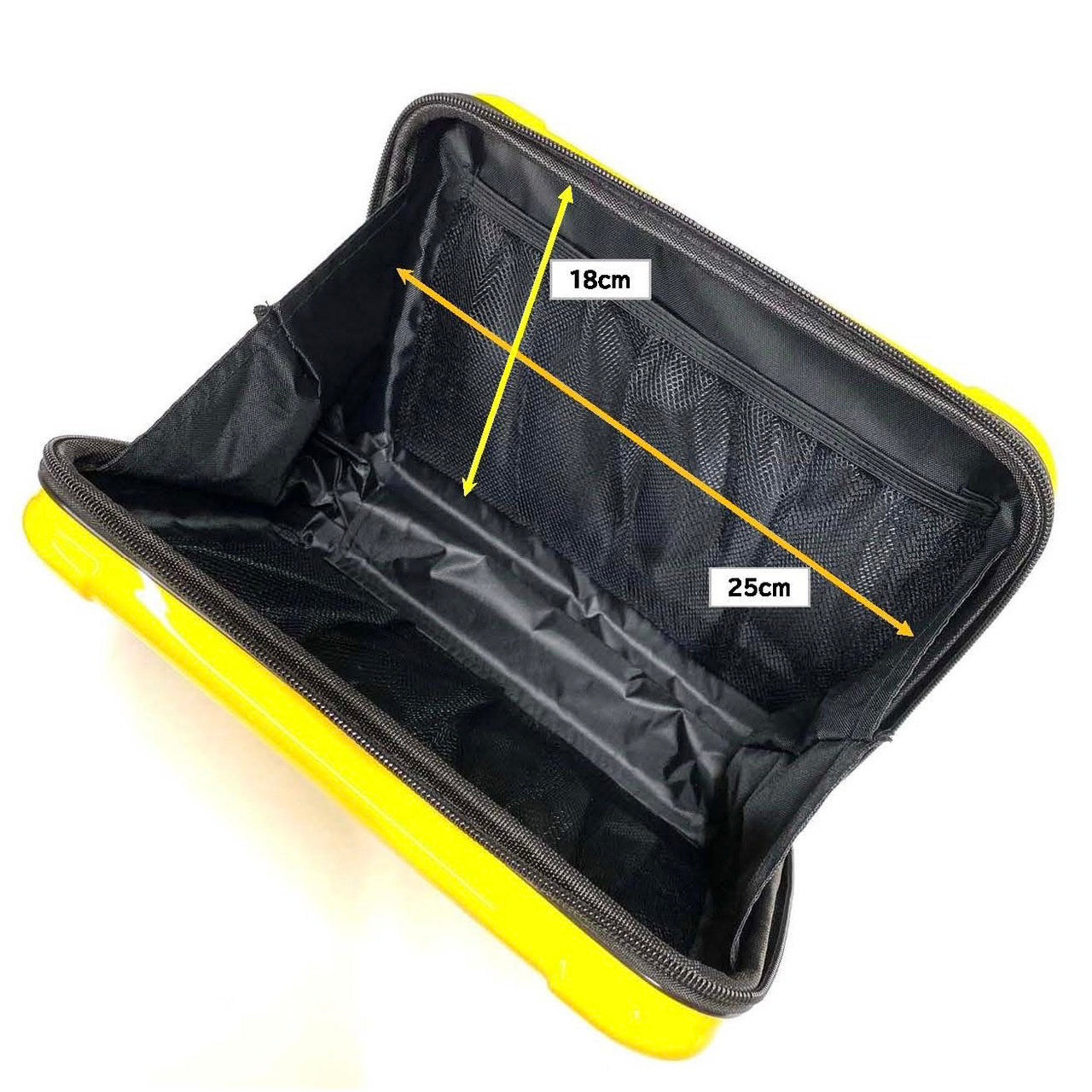 スーツケース型 ポーチ 軽量 メッシュポケット付き アタッシュケース風 DPL DEPTH AND DEMAND