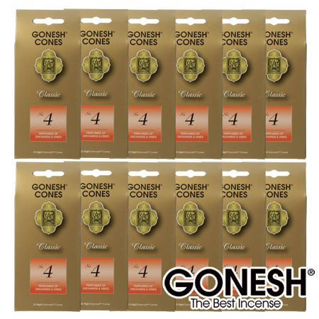 GONESH ガーネッシュ No.4 お香 コーン