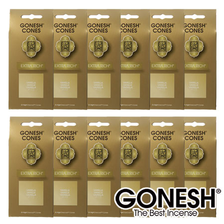 GONESH ガーネッシュ バニラ お香 コーン