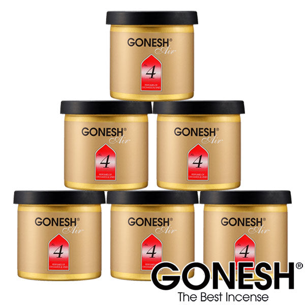 GONESH ガーネッシュ No.4 ゲル缶 エアフレッシュナー 芳香剤 車