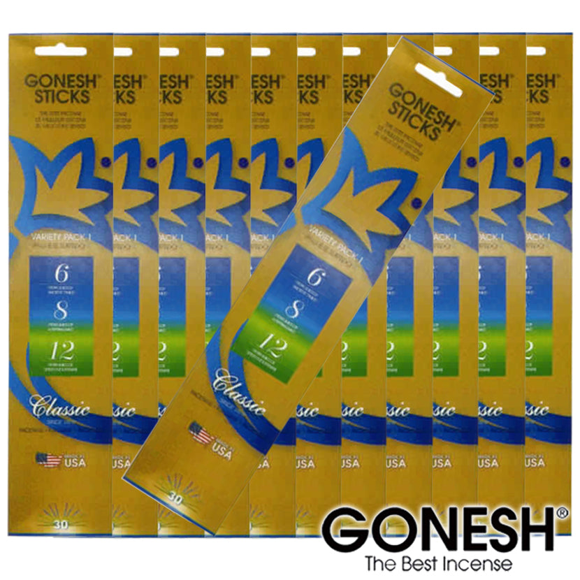 GONESH ガーネッシュ バラエティパック no8,no,6,n12の3種