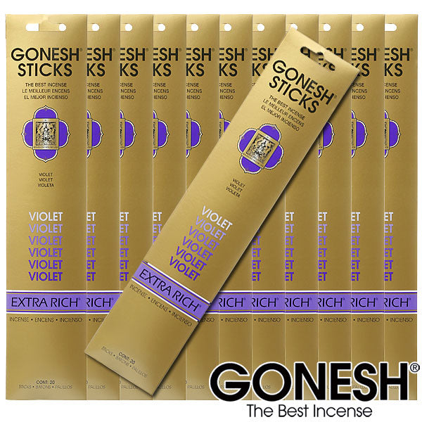 GONESH ガーネッシュ バイオレット お香 スティック