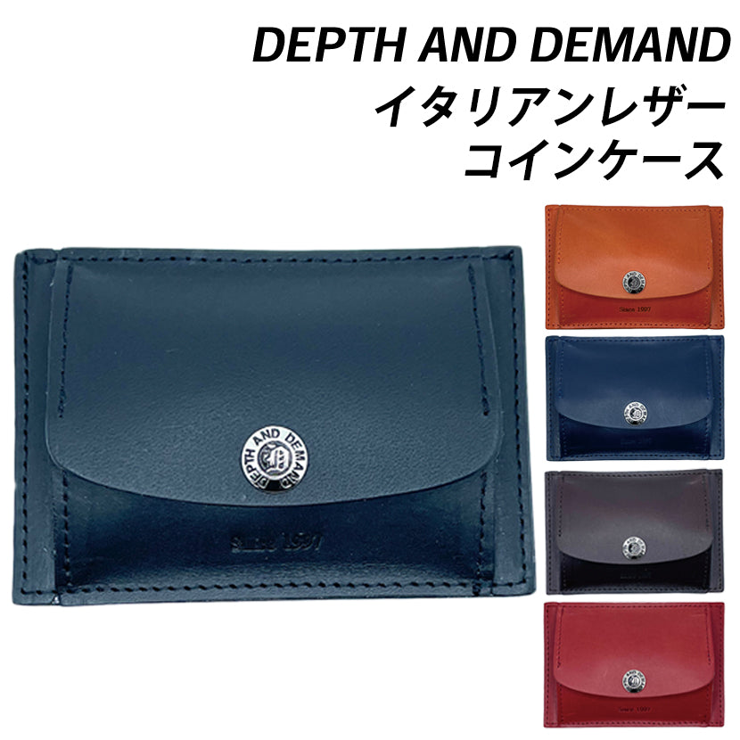 コインケース 本革 小銭入れ DEPTH AND DEMAND 【COIN32】