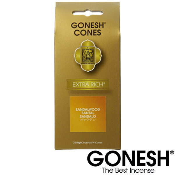 GONESH ガーネッシュ サンダルウッド お香 コーン