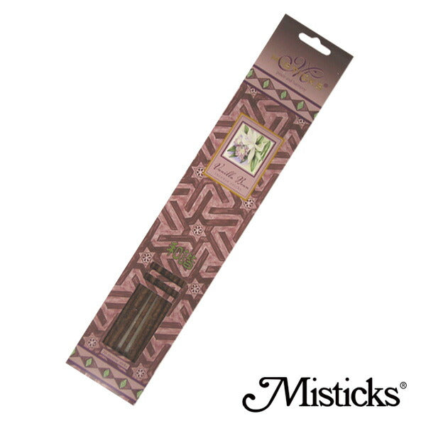 Misticks ミスティックス バニラビーン お香 スティック 20本 VANILLA BEAN