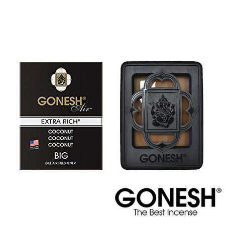 GONESH ガーネッシュ ココナッツ Coconut ビッグゲル エアフレッシュナー 芳香剤