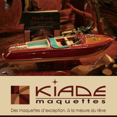 KiADE キアデ フランス ヨット R AQUA87 置物 船 インテリア オブジェ 父の日ギフト 高級 コレクション プレゼント 彼氏 ブランド