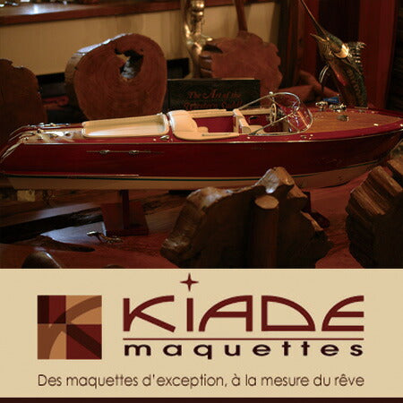 KiADE キアデ フランス ヨット R AQUA125Y 置物 船 インテリア オブジェ コレクション 贈り物 退職祝い 父の日 高級 プレゼント 記念日 彼氏 ブランド