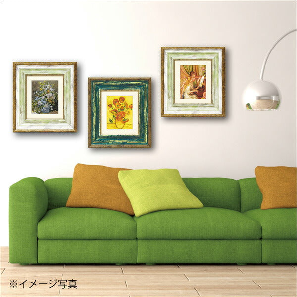 絵画 ゴッホ 【ひまわり】 インテリア 額入り 壁掛け 父の日 プレゼント おしゃれ アート 名画 リビング 玄関 北欧 癒し 引越し祝い 記念日 トイレ ポスター 飾り 贈り物