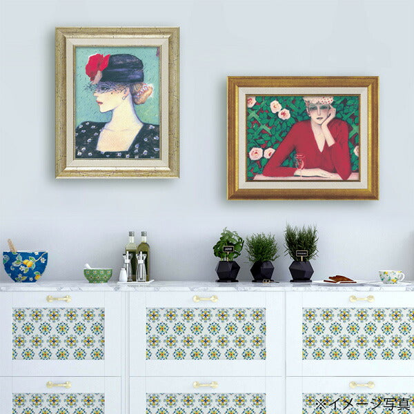 絵画 額入り カシニョール 【ワイングラス】 インテリア おしゃれ 壁掛け アート 名画 リビング 玄関 北欧 癒し 引越し祝い プレゼント 記念日 応接室 ポスター 飾り 贈り物