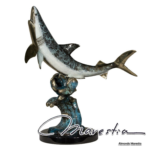 Marestia シャーク 鮫 オブジェ マレスティア置物 彫刻 サメ