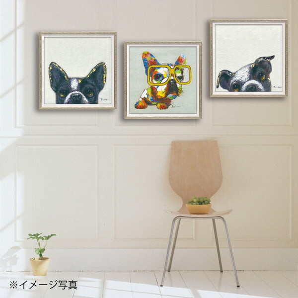 絵画 額入り オイルペイント 【ビッグ グラシーズ(Sサイズ)】