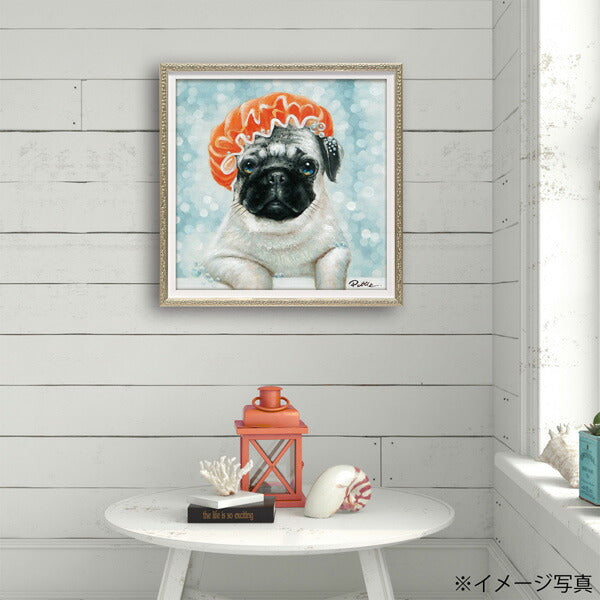 絵画 額入り オイルペイント 【カラーリング中(Sサイズ)】