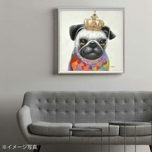 絵画 額入り オイルペイント 【キング(Mサイズ)】