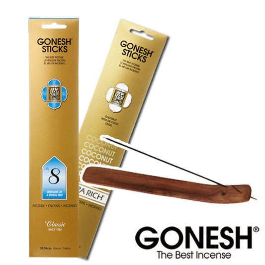 GONESH ガーネッシュ お香セット メール便送料無料 初心者お試しパック