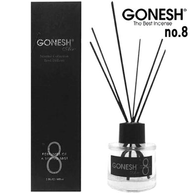 GONESH ガーネッシュ No.8 100ml リード ディフューザー スティック ガラスボトル 芳香剤