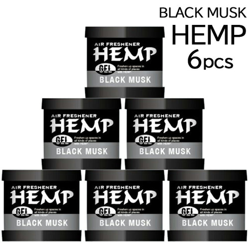 HEMP ヘンプ ブラックムスク ゲル缶 6セット BLACK MUSK