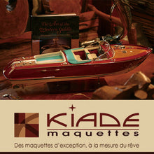 画像をギャラリービューアに読み込む, KiADE キアデ フランス ヨット R AQUA87 置物 船 インテリア オブジェ 父の日ギフト 高級 コレクション プレゼント 彼氏 ブランド
