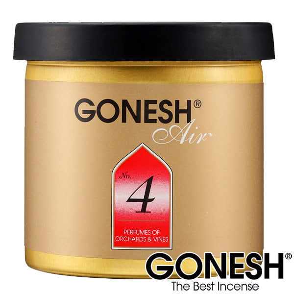 GONESH ガーネッシュ No.4 ゲル缶 エアフレッシュナー 芳香剤 車