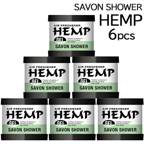 HEMP ヘンプ サボンシャワー ゲル缶 6セット SAVON SHOWER