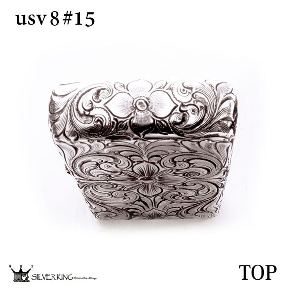 Zippo 純銀ジッポーライター Silver King シルバーキング USV8(No.15) ハイポリッシュ・ミラー スターリングシルバー 925